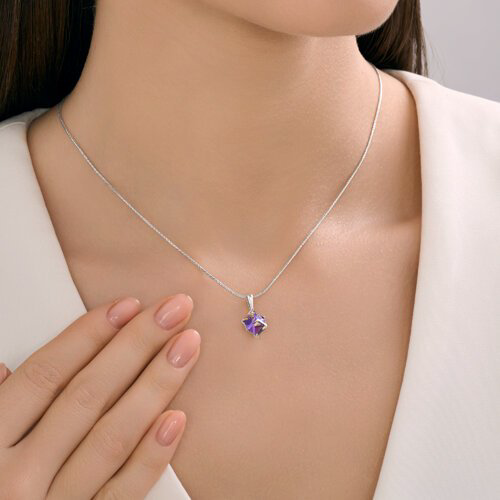 Подвеска Diamant 94-130-02383-3 вес 1 г серебро, нанокристалл купить,NaN