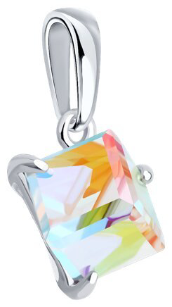 Подвеска Diamant 94-130-02383-4 вес 1 г серебро, нанокристалл купить,NaN