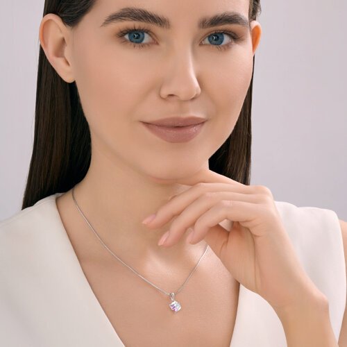 Подвеска Diamant 94-130-02383-4 вес 1 г серебро, нанокристалл купить,NaN