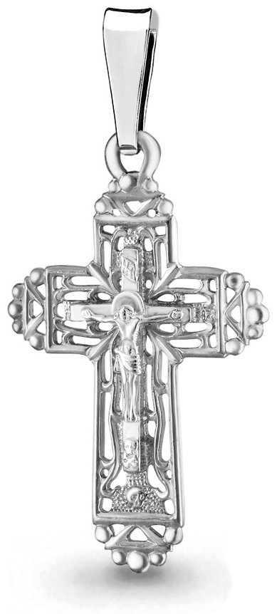 Подвеска AQUAMARINE 11163.5 вес 1.87 г серебро, без вставок купить,NaN