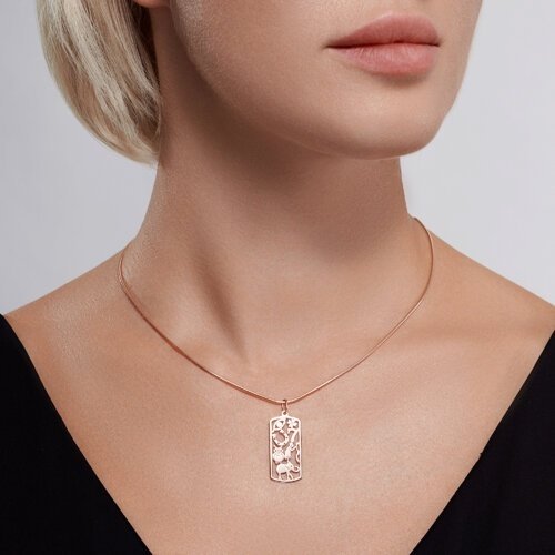 Подвеска Diamant 93-130-01972-2 вес 1.56 г серебро, без вставок купить,NaN