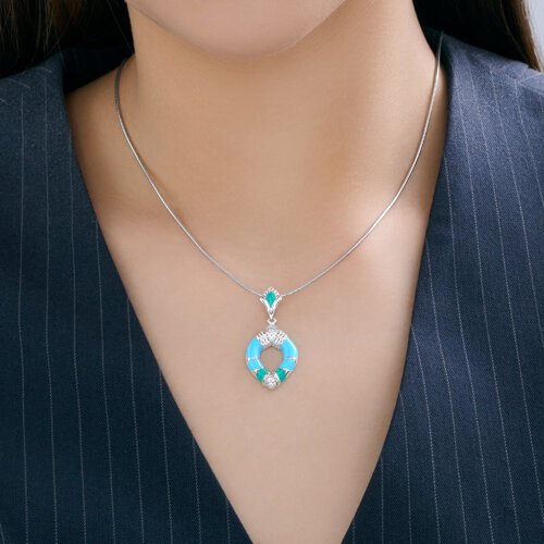 Подвеска Diamant 94-130-00040-1 вес 4.19 г серебро, эмаль купить,NaN