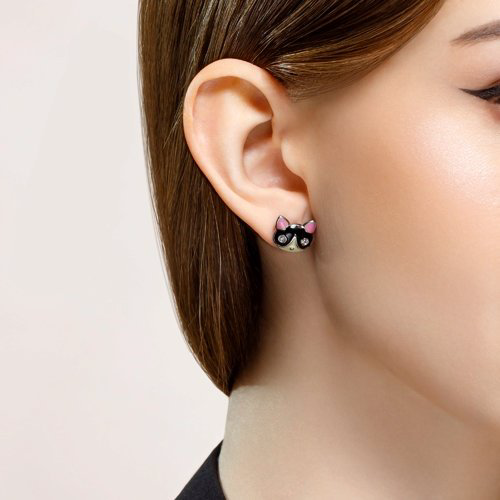 Пусеты Diamant 94-122-00375-1 вес 2.63 г серебро, фианит купить,NaN