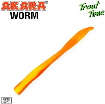 Мягкая приманка Akara W3-461-CH-F10 10 шт
