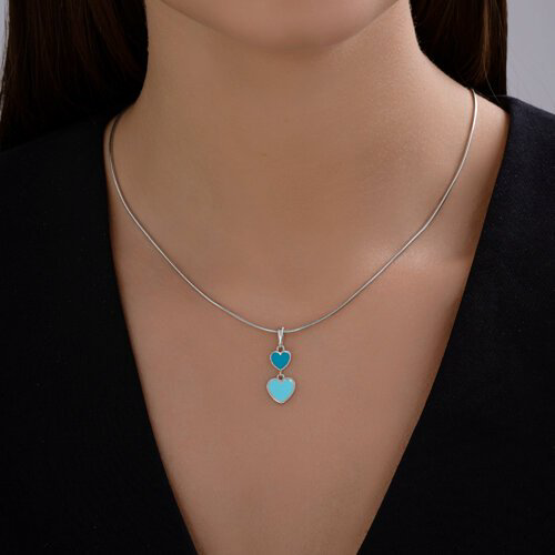 Подвеска Diamant D94-130-02232-1_s вес 1.06 г серебро, эмаль купить,NaN
