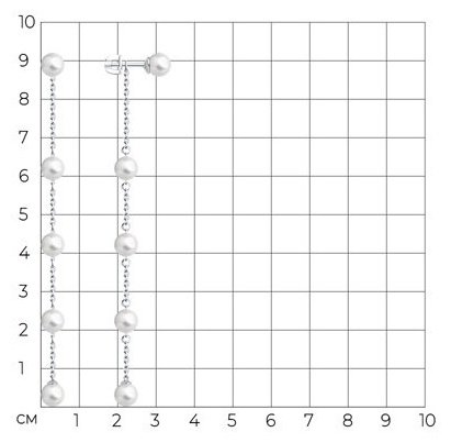 Пусеты SOKOLOV 94025985 вес 4.88 г серебро, жемчуг купить,NaN