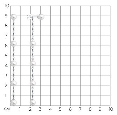 Пусеты SOKOLOV 94025985 вес 4.88 г серебро, жемчуг купить,NaN