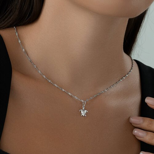 Подвеска Diamant 94-130-01081-1 вес 0.61 г серебро, без вставок купить,NaN