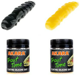 Мягкая приманка Akara Trout Time Termite T1/5-12-CH-F10 10 шт