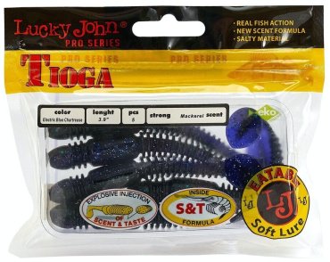 Мягкая приманка Lucky John 140104-T52 5 шт купить,NaN