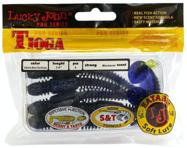 Мягкая приманка Lucky John 140104-T52 5 шт купить,NaN
