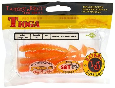 Мягкая приманка Lucky John 140103-T26 7 шт купить,NaN