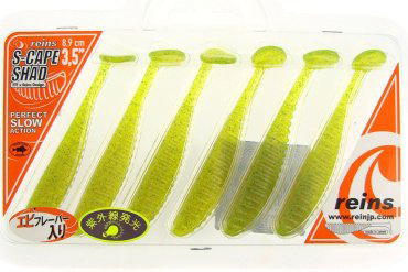 Мягкая приманка Reins S-Cape Shad 3.5 6 шт купить,NaN