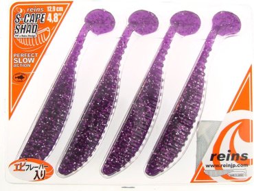 Мягкая приманка Reins S-Cape Shad 4.8 4 шт купить,NaN