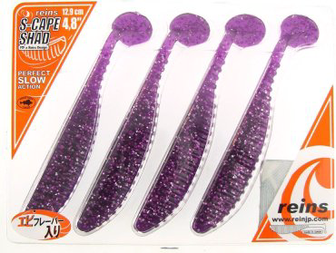 Мягкая приманка Reins S-Cape Shad 4.8 4 шт купить,NaN