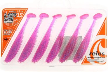 Мягкая приманка Reins S-Cape Shad 3.5 6 шт купить,NaN
