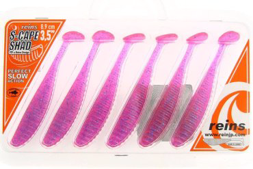 Мягкая приманка Reins S-Cape Shad 3.5 6 шт купить,NaN