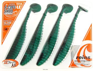 Мягкая приманка Reins S-Cape Shad 4.8 4 шт купить,NaN