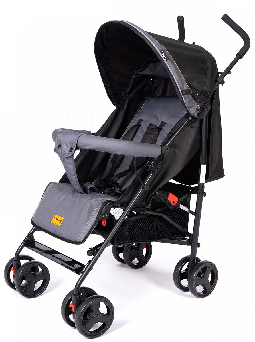Коляска прогулочная Tomix Kika HP-311 Black/Grey купить,NaN