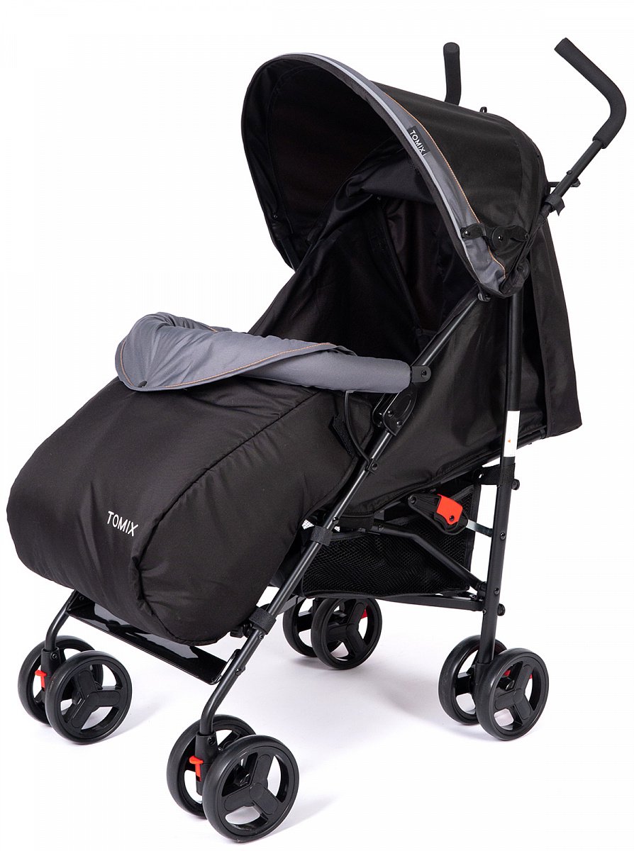 Коляска прогулочная Tomix Kika HP-311 Black/Grey купить,NaN