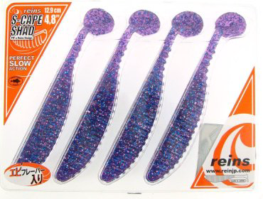 Мягкая приманка Reins S-Cape Shad 4.8 4 шт купить,NaN