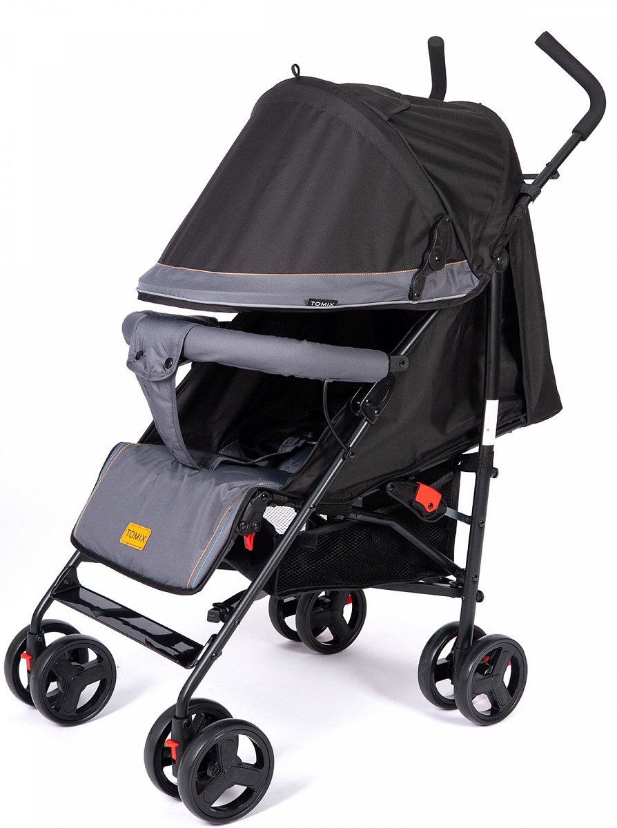 Коляска прогулочная Tomix Kika HP-311 Black/Grey купить,NaN