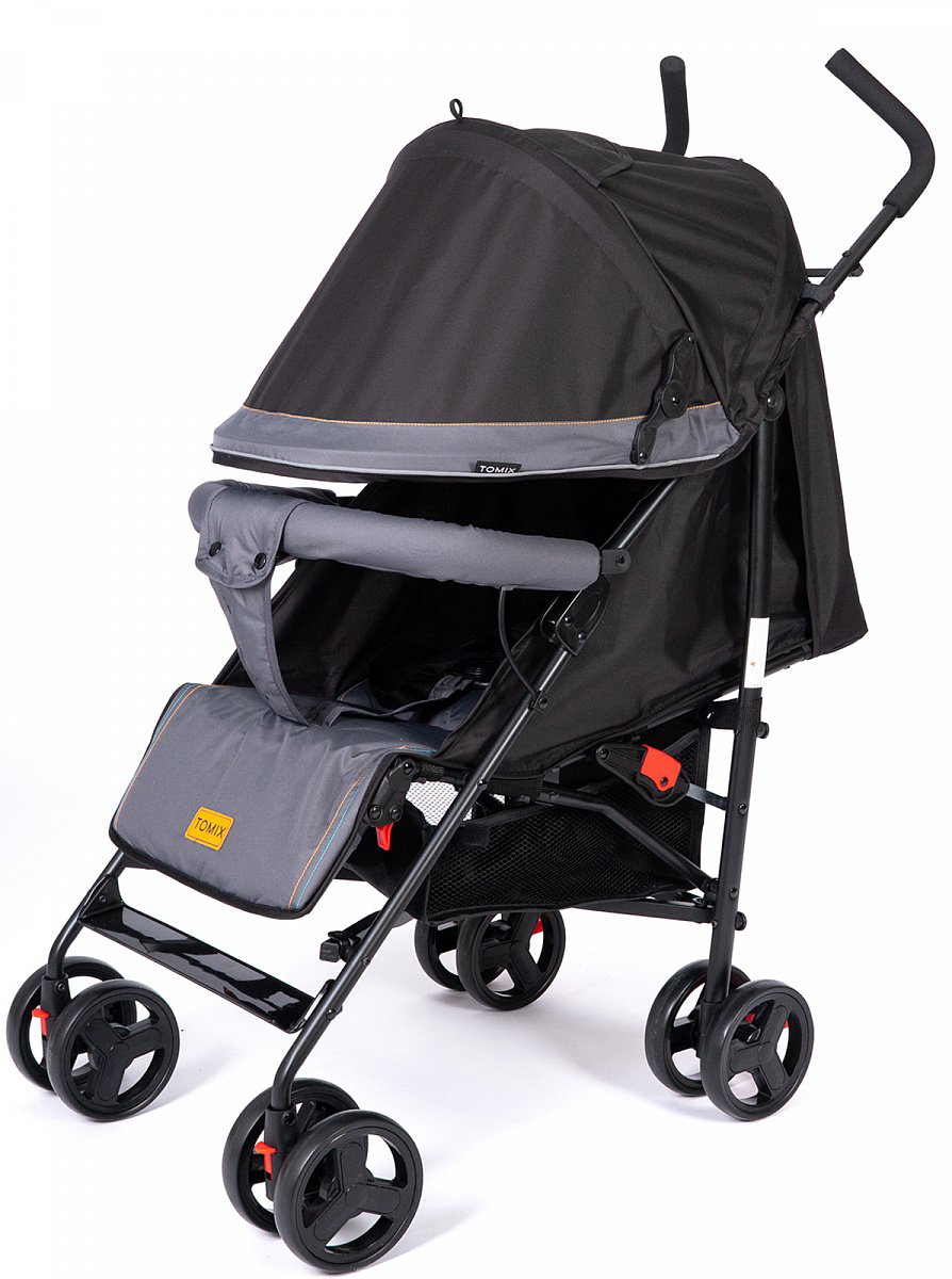 Коляска прогулочная Tomix Kika HP-311 Black/Grey купить,NaN