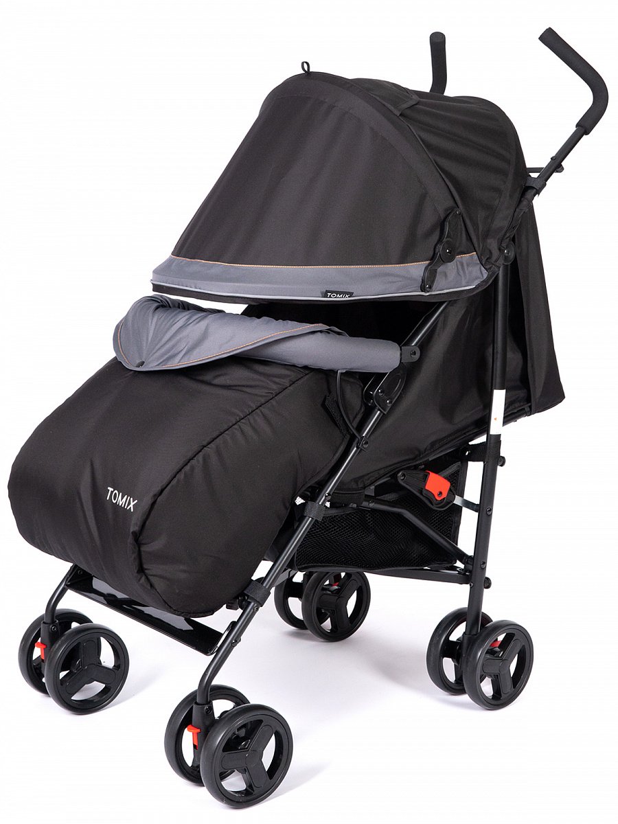 Коляска прогулочная Tomix Kika HP-311 Black/Grey купить,NaN