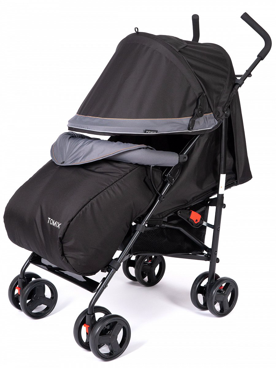 Коляска прогулочная Tomix Kika HP-311 Black/Grey купить,NaN