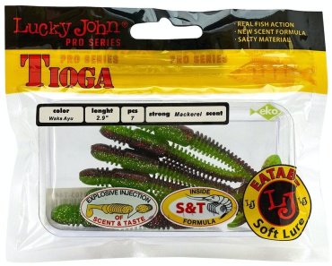 Мягкая приманка Lucky John Tioga 140103 7 шт купить,NaN