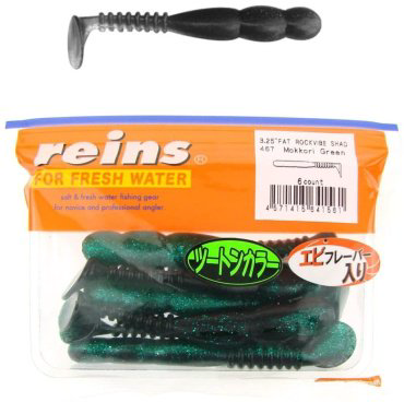 Мягкая приманка Reins Fat Rockvibe Shad 3.25 6 шт купить,NaN
