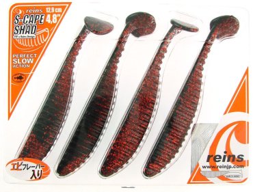 Мягкая приманка Reins S-Cape Shad 4.8 4 шт купить,NaN