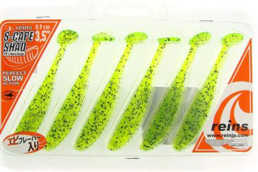Мягкая приманка Reins S-Cape Shad 3.5 6 шт купить,NaN