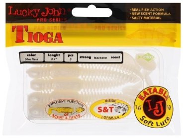 Мягкая приманка Lucky John Pro Series Tioga 140104 5 шт купить,NaN