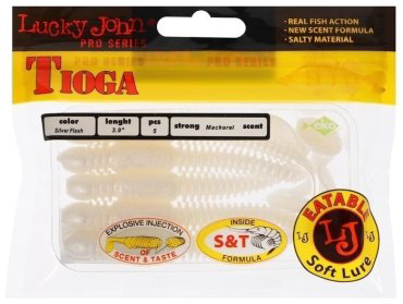 Мягкая приманка Lucky John Pro Series Tioga 140104 5 шт купить,NaN