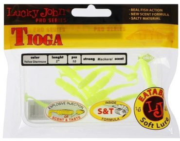 Мягкая приманка Lucky John Tioga 140102 10 шт купить,NaN