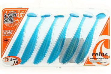 Мягкая приманка Reins S-Cape Shad 3.5 6 шт купить,NaN
