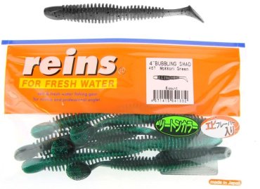 Мягкая приманка Reins Bubbling Shad 4# 467 Mokkori Green 6 шт купить,NaN