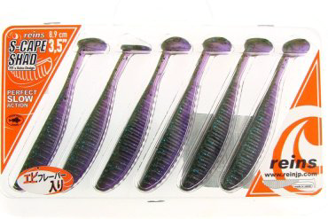 Мягкая приманка Reins S-Cape Shad 3.5" 060 Onga River Moneybait 6 шт купить,NaN