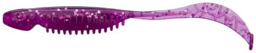Мягкая приманка Reins Curly Shad 3.5"# 428 Purple Dynamite, 14шт 11 шт купить,NaN