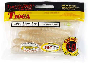Мягкая приманка Lucky John Pro Series Tioga 140104 5 шт купить,NaN