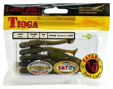 Мягкая приманка Lucky John Pro Series Tioga 140103 7 шт