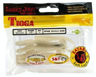 Мягкая приманка Lucky John Pro Series Tioga 140103 7 шт купить,NaN