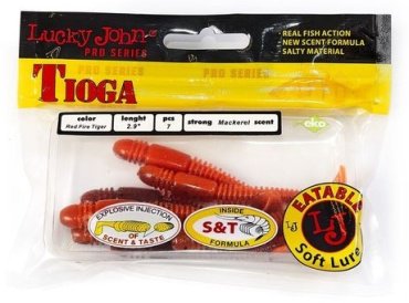 Мягкая приманка Lucky John Pro Series Tioga 140103 7 шт