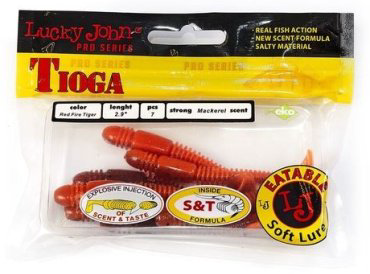 Мягкая приманка Lucky John Pro Series Tioga 140103 7 шт