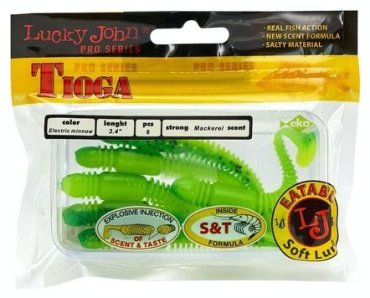 Мягкая приманка Lucky John Pro Series Tioga 140127 6 шт купить,NaN