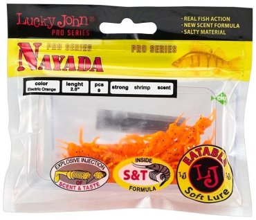 Мягкая приманка Lucky John Nayada 140154 9 шт купить,NaN