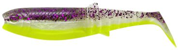 Мягкая приманка Savage Gear Cannibal Shad Purple Glitter Bomb 1 шт купить,NaN