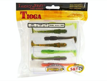 Мягкая приманка Lucky John Pro Series Tioga 140103 7 шт купить,NaN