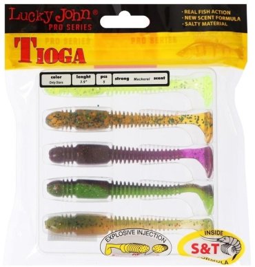 Мягкая приманка Lucky John Pro Series Tioga 140104 5 шт купить,NaN